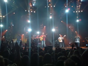 Performers from Martha’s Vineyard Live Music “band” together